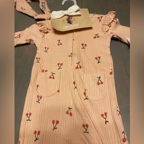 🎀 NEW! • Jessica Simpson • Zippy Sleeper with Headband | 3-6 months - Picture 2 of 5